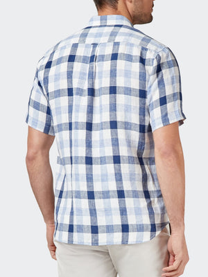 Blazer Theo Linen Check Shirt
