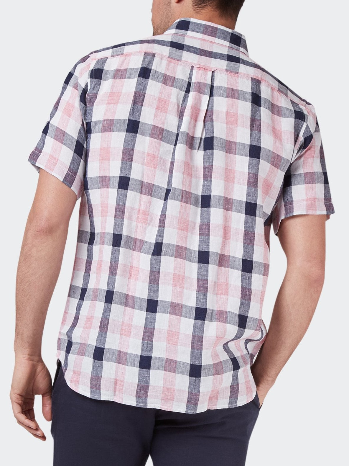 Blazer Theo Linen Check Shirt