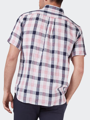 Blazer Theo Linen Check Shirt