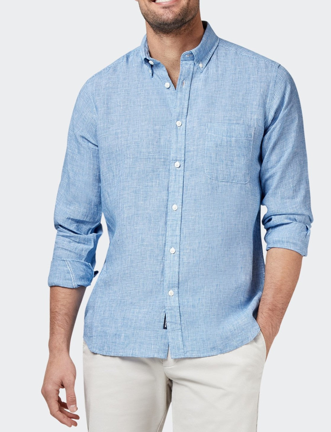 Blazer Alexander Linen Check Shirt
