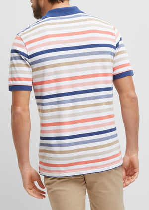 Blazer Eli Stripe Pique Polo (4498844680329)