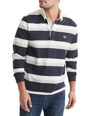 Blazer Garrett Stripe Rugby Top (4678286573705)