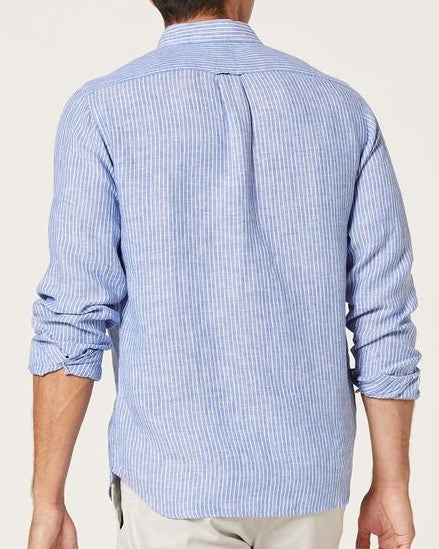 Blazer Jonah Linen Stripe Shirt