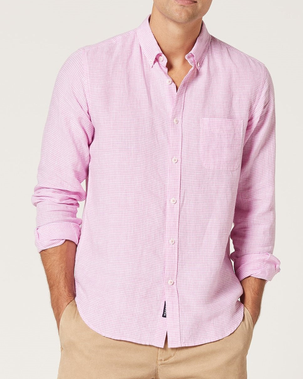 Blazer Reeves Linen Check Shirt