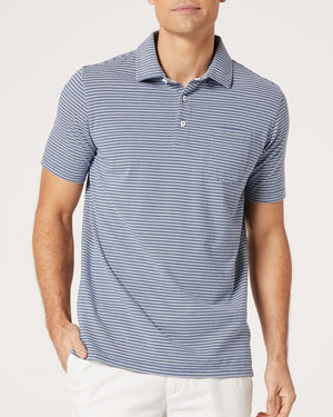 Blazer Theo Stripe Jersey Polo
