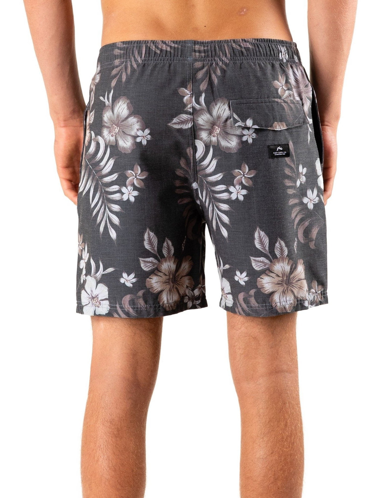 Rusty Backside Elastic Boardshort