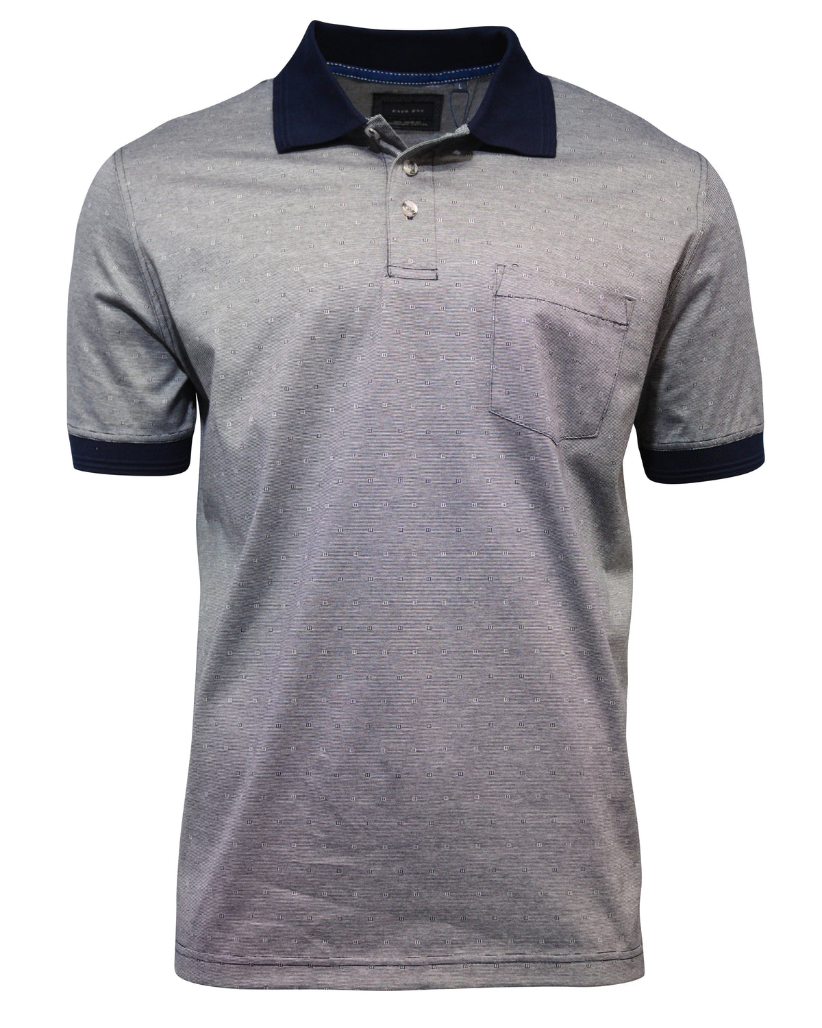 Back Bay Mercerised Cotton Jacquard Polo