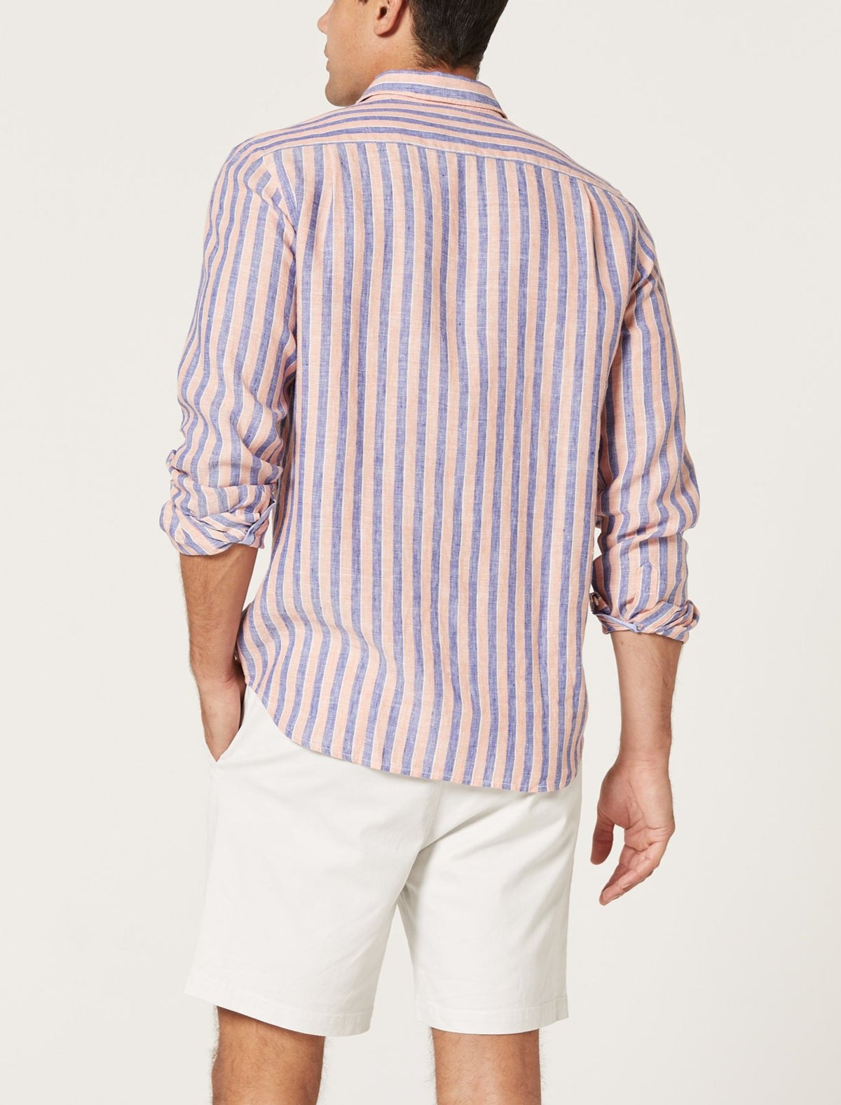 Blazer Dominic Linen Stripe Shirt