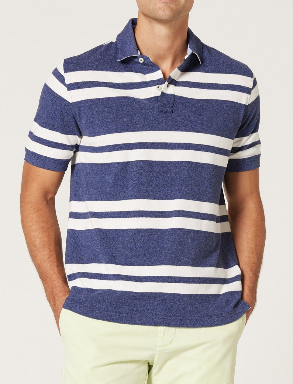 Blazer Edward Stripe Pique Polo