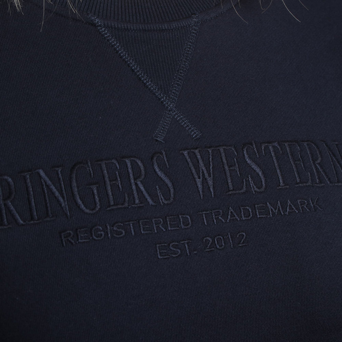 Ringers Western Kooyong Womens Crew Neck Pullover (4972842582153)
