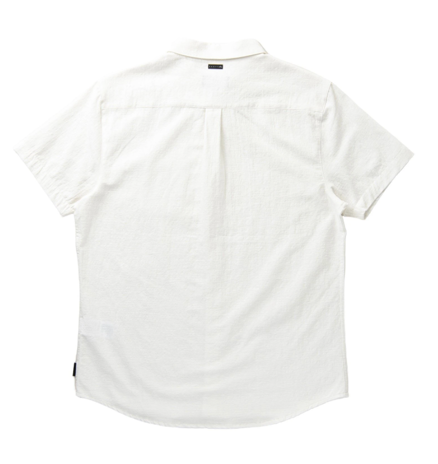 Rusty Overtone Short Sleeve Linen Shirt