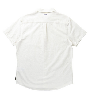 Rusty Overtone Short Sleeve Linen Shirt
