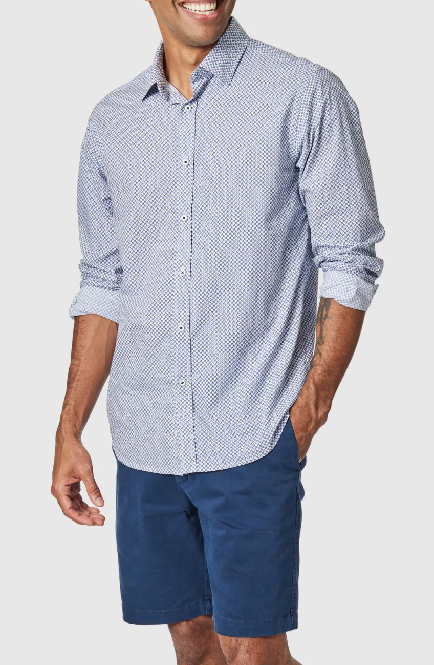 Blazer Tate Paisley Print Shirt