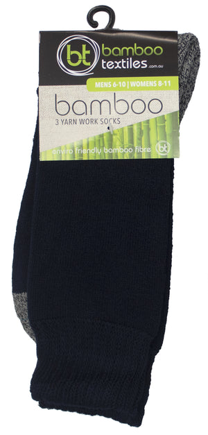 Bamboo 3 Yarn Work Socks (4498723864713)