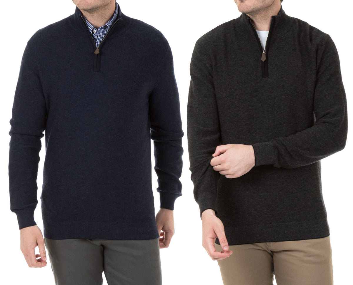 Blazer Merino/Cotton 1/2 Zip (4498461327497)