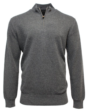 Blazer Merino Cotton Half Zip Knit (4498640601225)