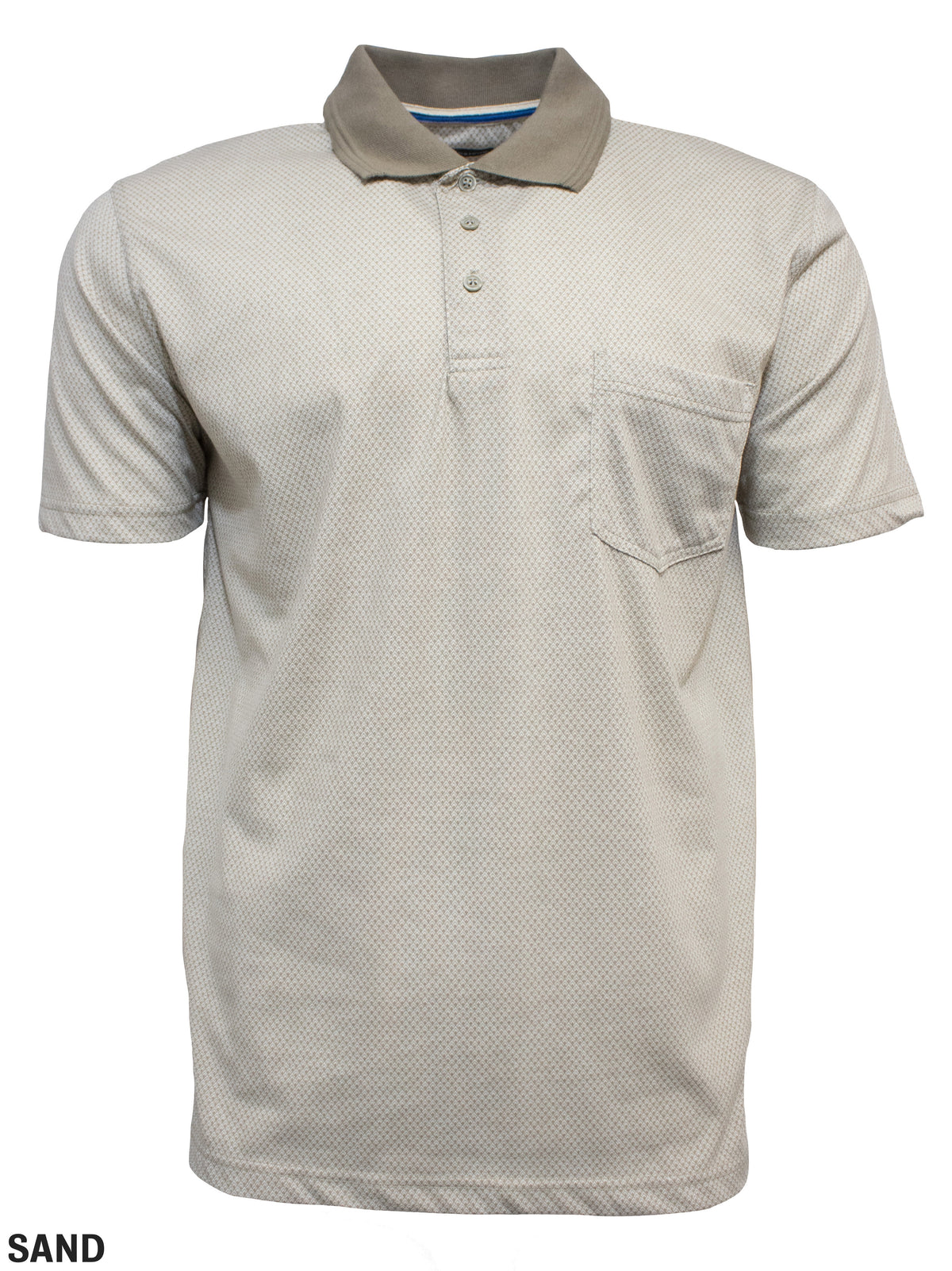 Blue Horizon Poly Cotton Polo (4498809979017)