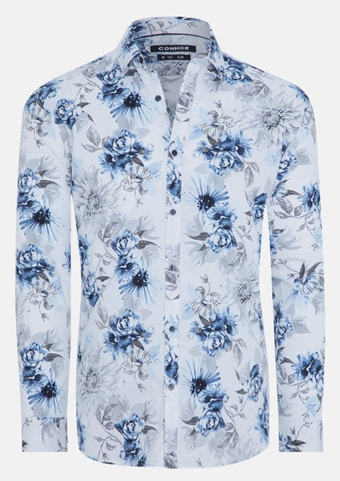 Connor Times Slim Stretch Shirt (4498762334345)