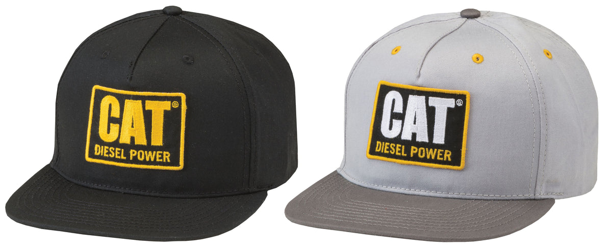 CAT Diesel Power Flat Bill Cap (4498468143241)