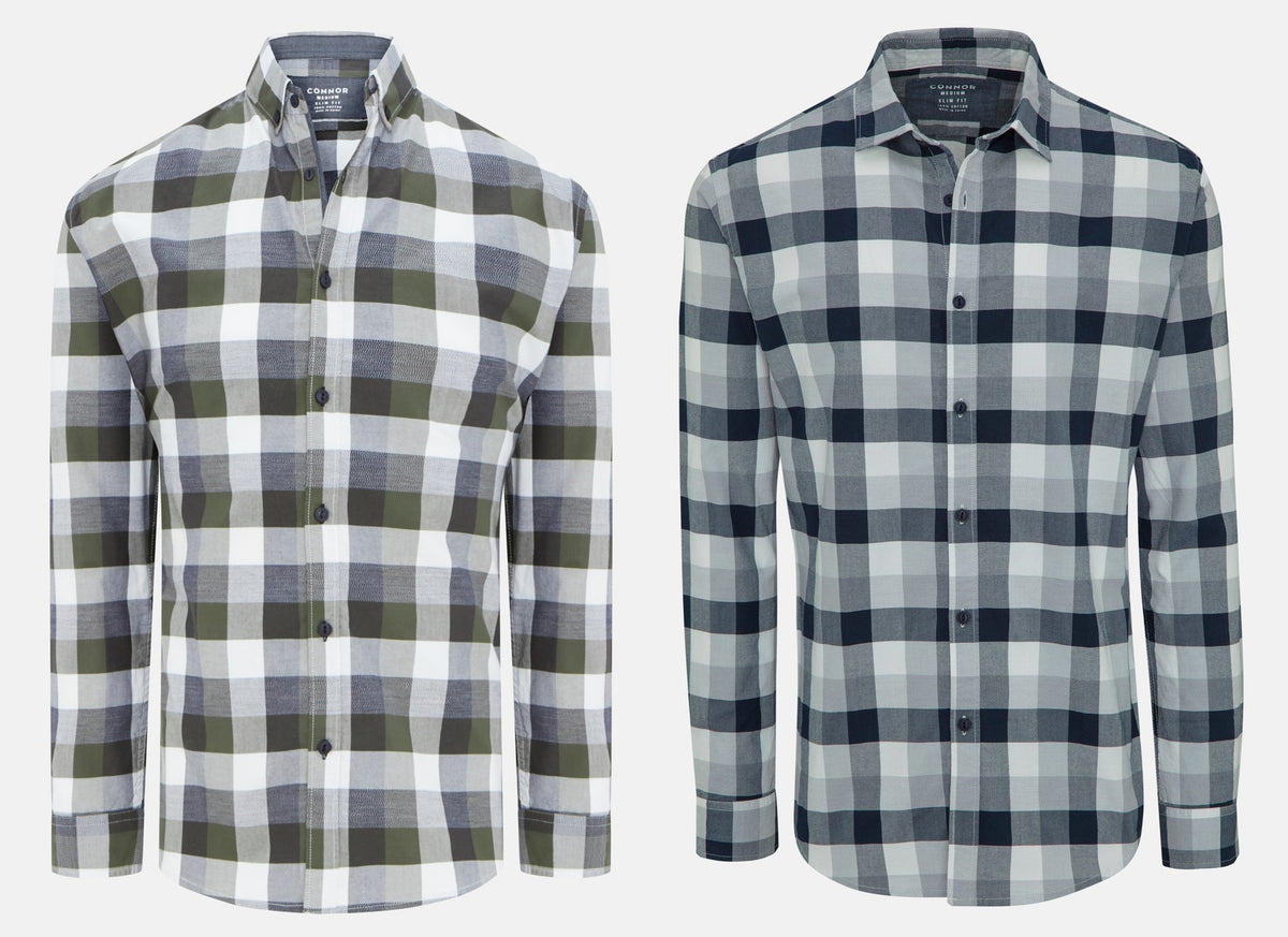 Connor Rigby Slim Casual Shirt (4498608455817)