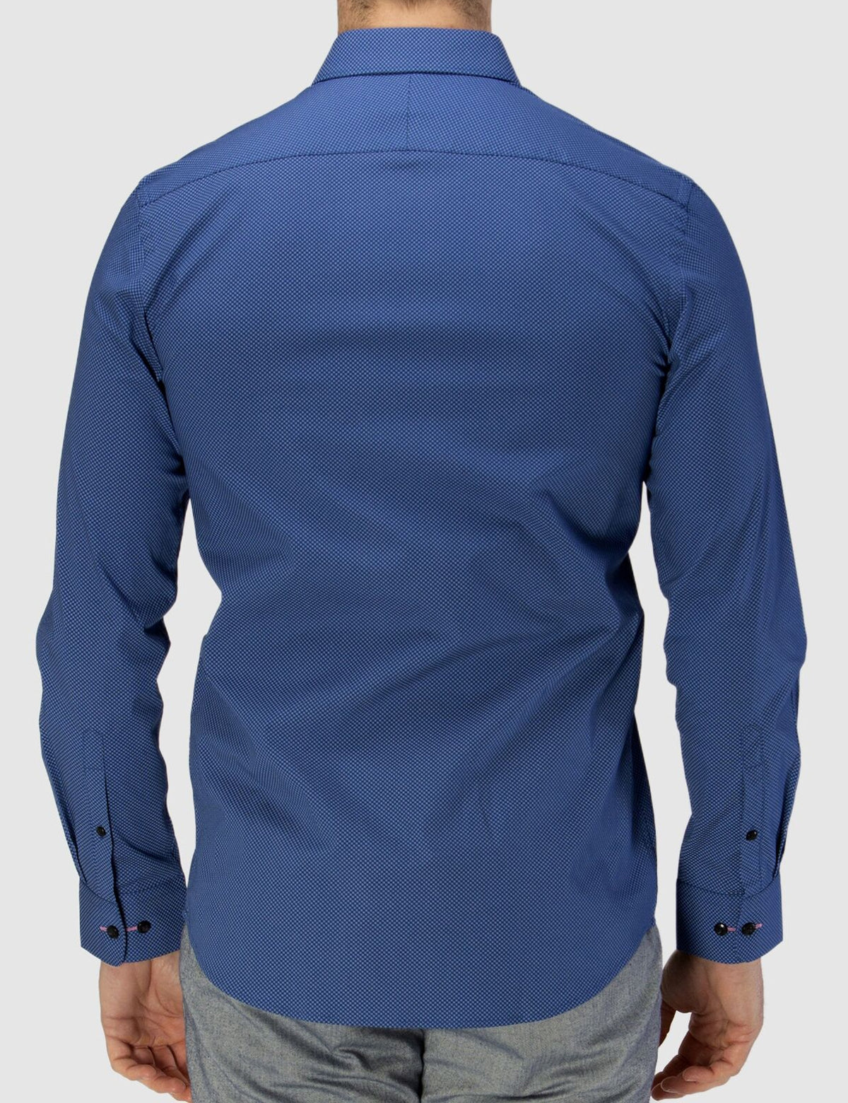 Brooksfield Career Square Print Shirt (4498823577737)