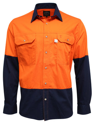Ritemate Hi Vis Australian Cotton Shirt (4498674385033)