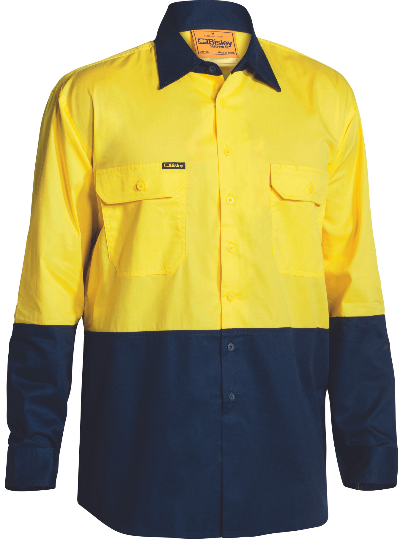 Workwear Tops: Hi Vis Long Sleeve