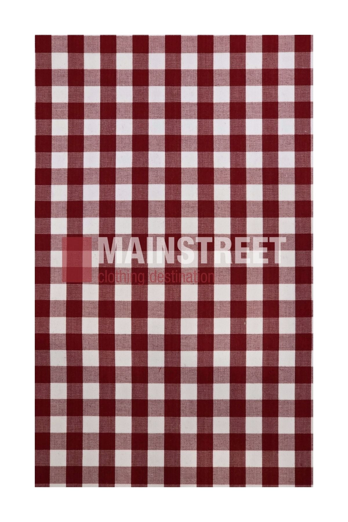 Featuring a red and white checkered pattern with “MAINSTREET clothing destination” printed across the center, the Bisley Countryman Shirt is inspired by classic designs and finished with signature buttoned chest pockets for a timeless look.