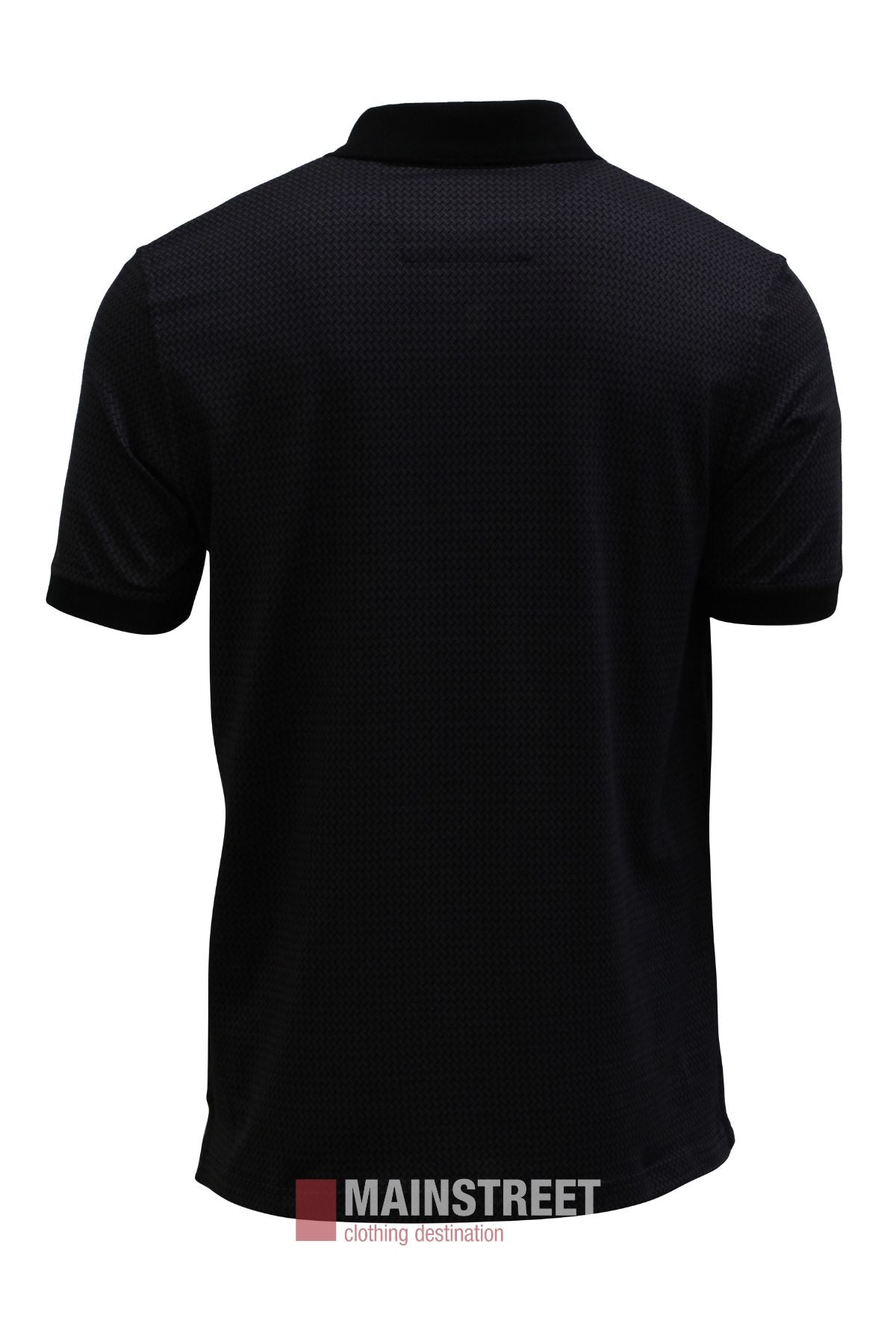 Back Bay Mercerised Cotton Jacquard Polo Shirt