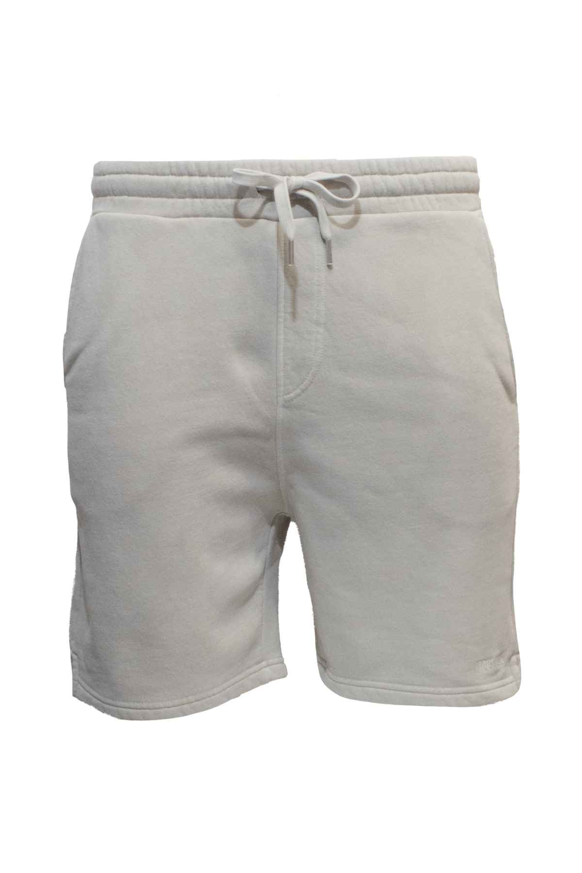 Introducing the Industrie The Del Sur Track Short: This pair of light gray track shorts comes with an elastic waistband and drawstring. These shorts include two side pockets and boast an oversized fit, delivering a casual, comfortable design perfect for everyday wear.