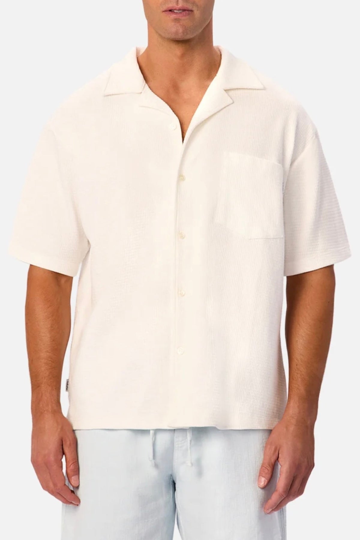 Industrie The Santiago Knitted Short Sleeve Shirt