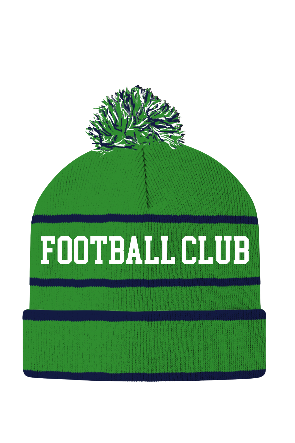 indabyne Football club Beanie with custom embroidery from Mainstreet Clothing Cooma NSW