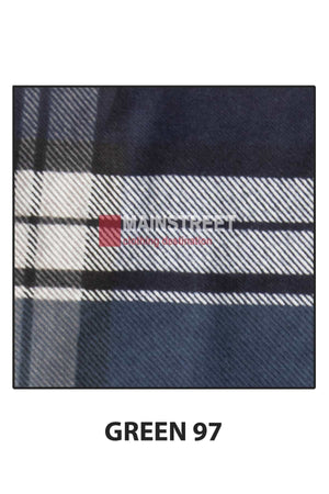 Milton Open Front Flannelette Shirt - 5XL-6XL