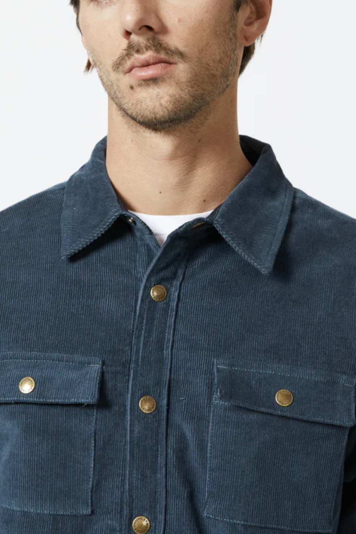 Mr Simple Quilted Cord Jacket - Mainstreet Clothing