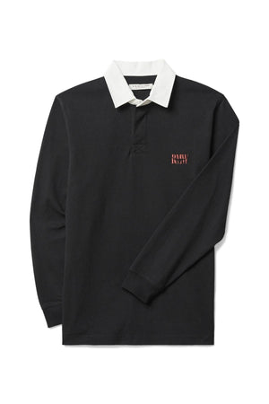 RM Williams Branded Rugby - Black - Mainstreet Clothing
