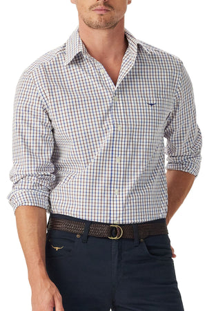 RM Williams Newland Poplin Check Shirt