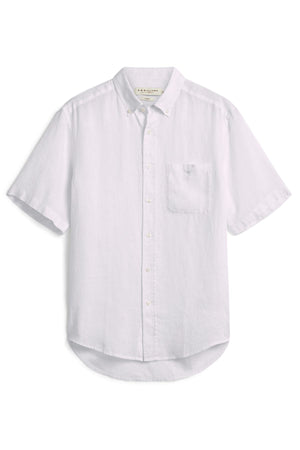 RM Williams Newland Linen Short Sleeve Shirt