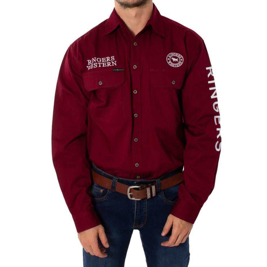 Ringers Western Hawkeye Embroidered Shirt Mainstreet Clothing