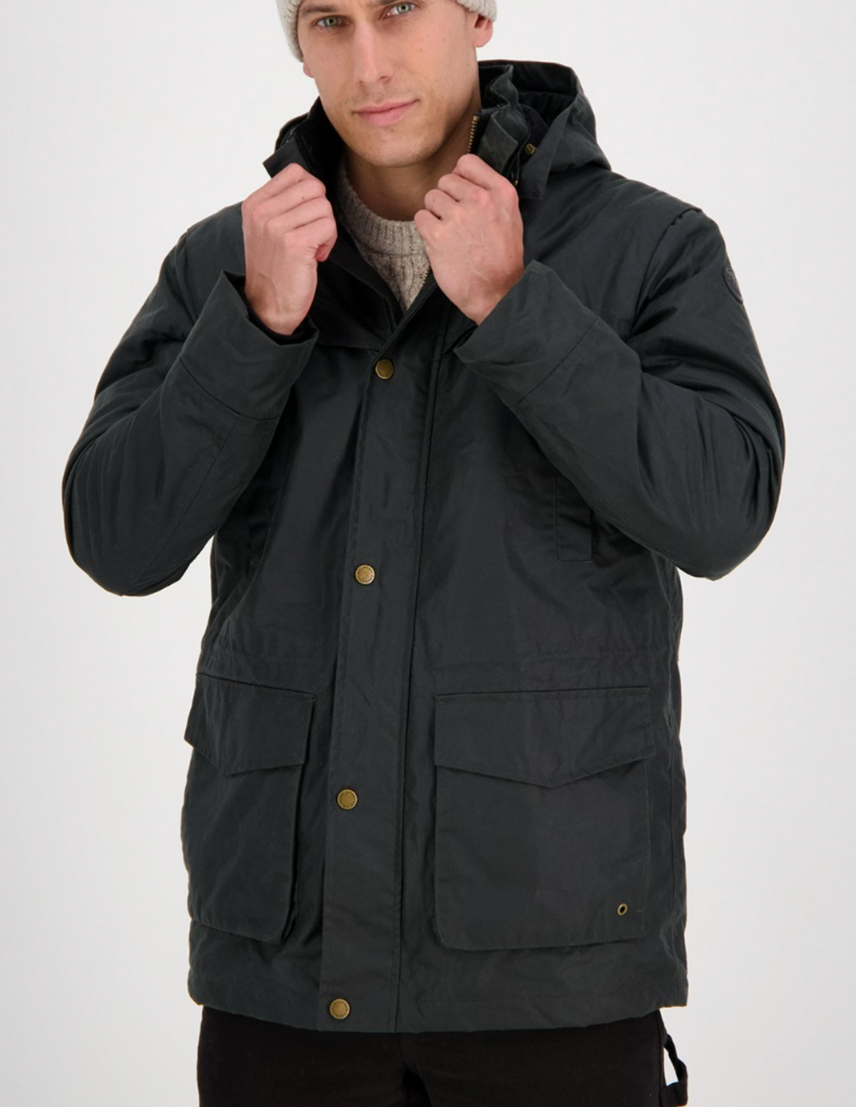 Swanndri Evans Flat Oilskin Jacket - Mainstreet Clothing