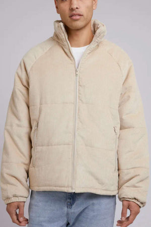 Silent Theory Cord Puffer Jacket