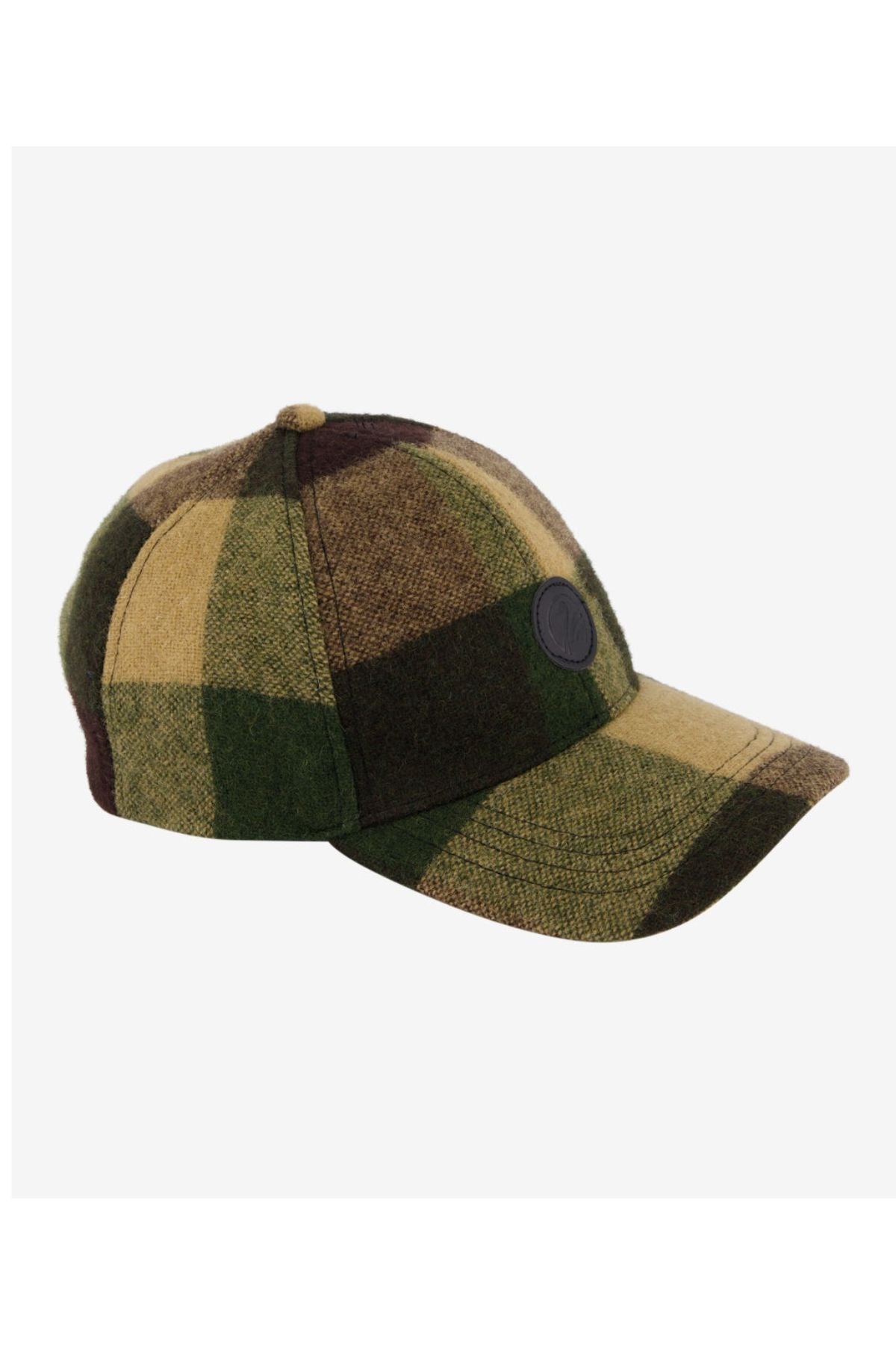 Swanndri Swanni Wool Check Baseball Cap
