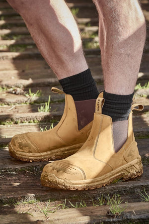 Syzmik UltraFort ESG Elastic Side Gusset Boot with Toe Guard