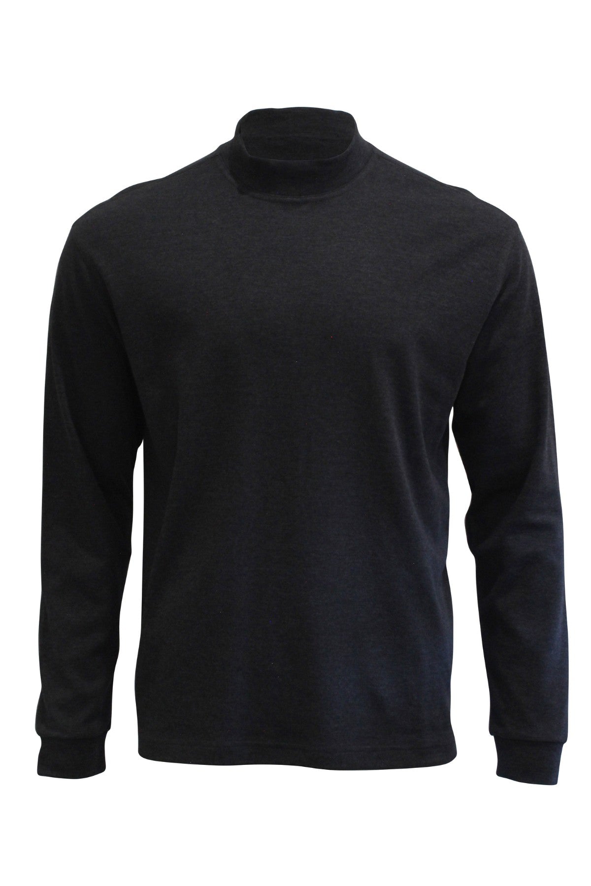Back Bay Fine Interlock Mock Skivvy