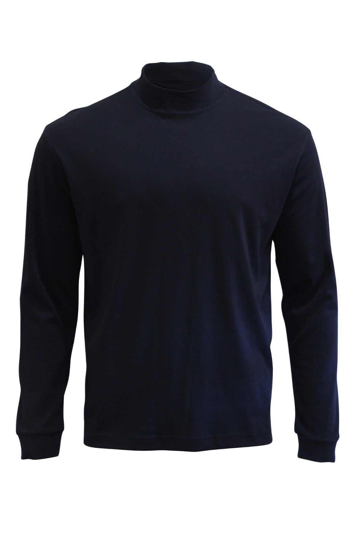 Back Bay Fine Interlock Mock Skivvy