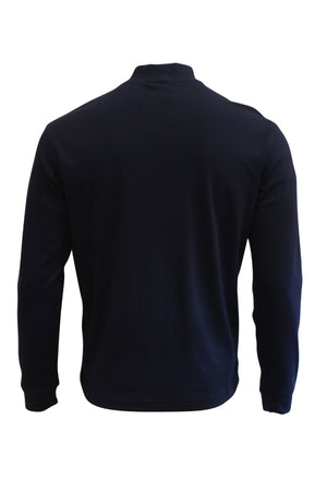 Back Bay Fine Interlock Mock Skivvy