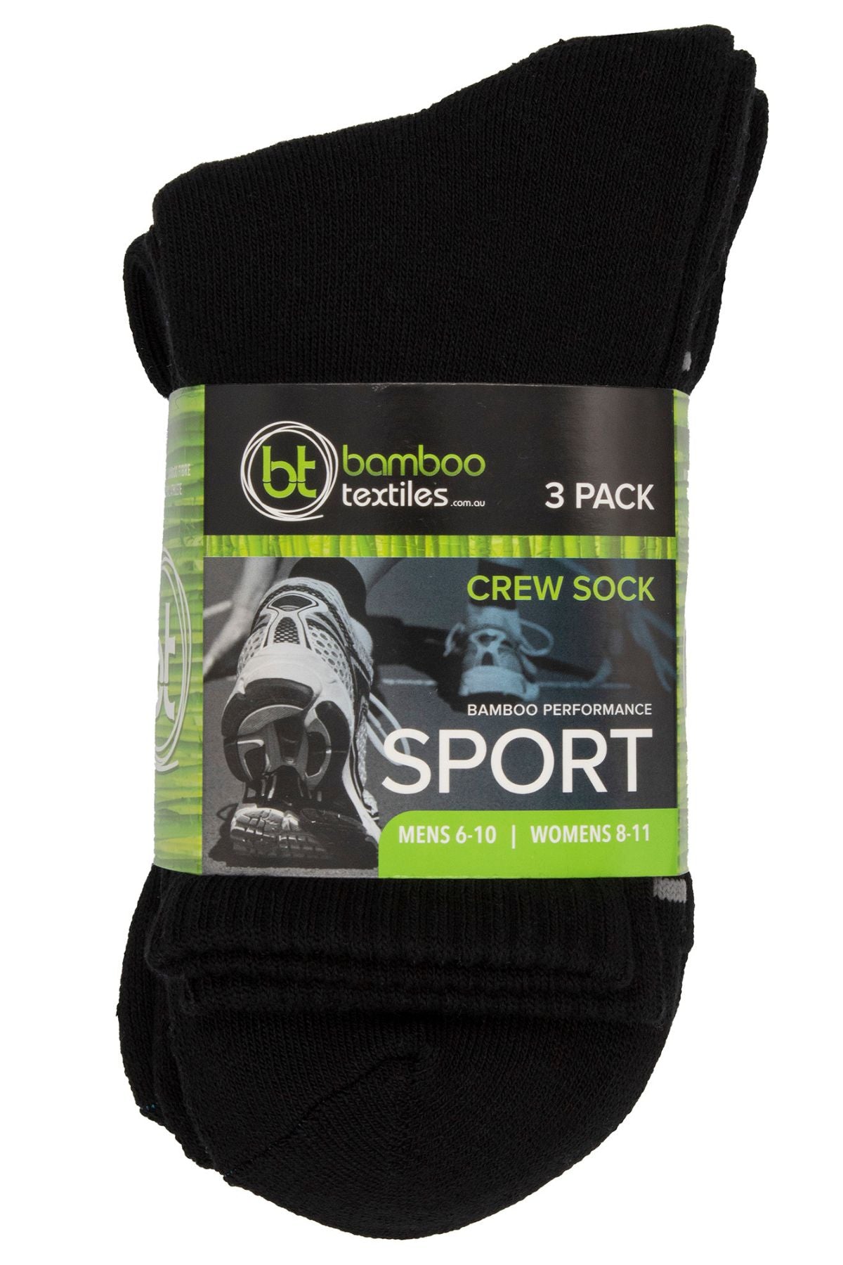 Bamboo Sports Crew Sock