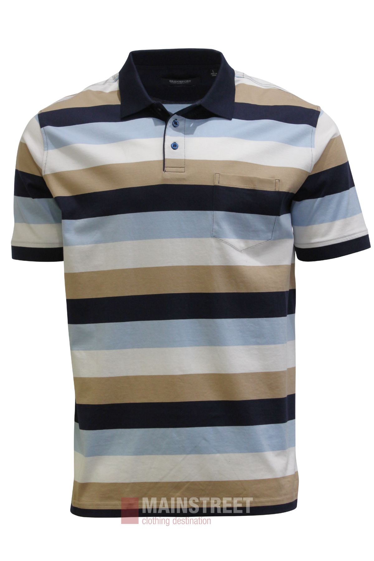 Bridgeport Double Mercerised Polo Shirt