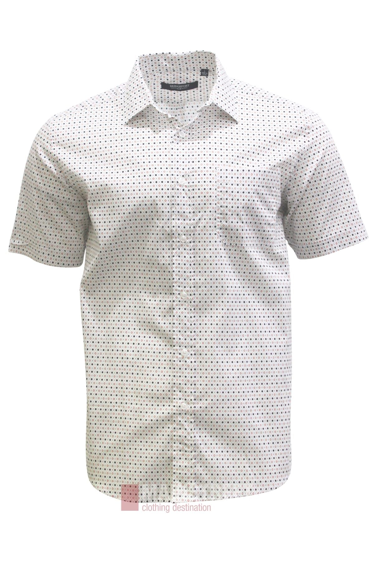 Bridgeport Luxe Cotton Stretch Short Sleeve Shirt
