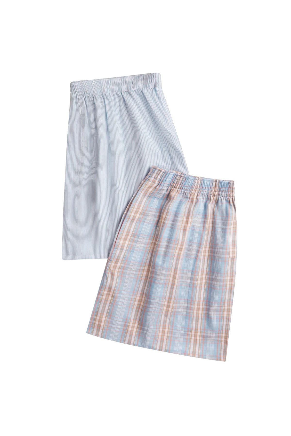 Contare Cotton 2 Pack Check Boxer Short
