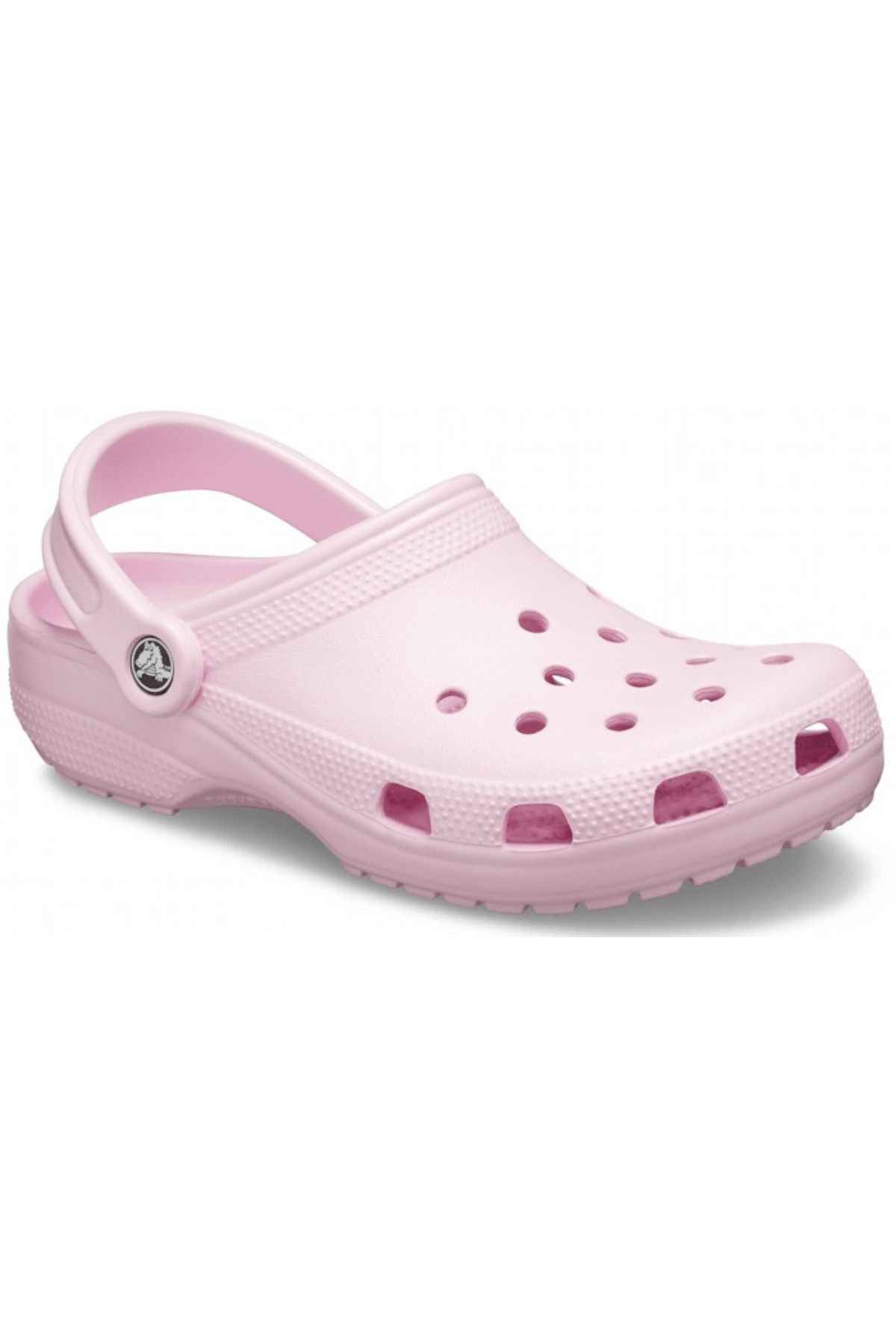 Crocs Classic Clog - Ballerina Pink - angled picture of one croc 